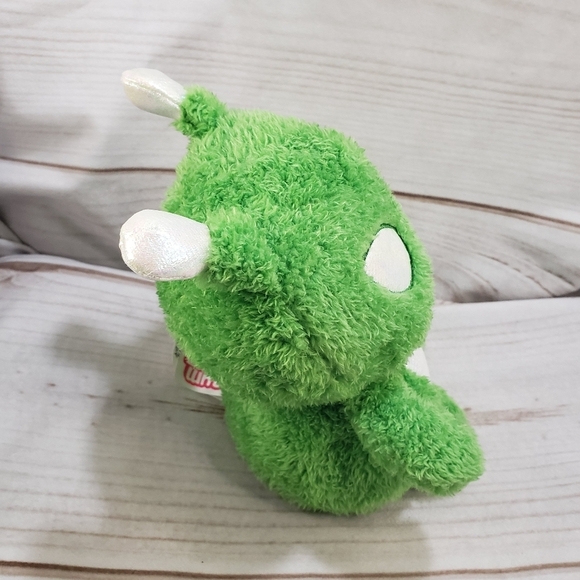 BumBumz Matt Green Alien Beanbag Plush Stuffed Toy Russ Retro Series 8 Inch 2023 - Picture 4 of 8